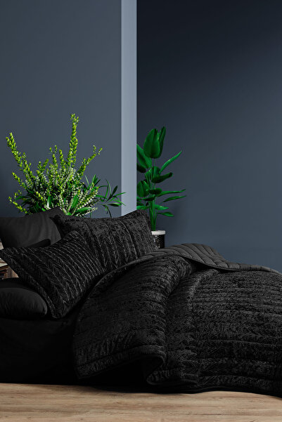 Elart Velvet Comfort Set Uyku Seti Çift Kişilik Kadife 3 Parça (230x220 cm) A...