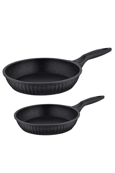 Taç Valeriya Cast Iron 2-Piece Pan Set 24 & 28 Cm