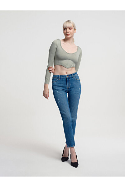 Loft Elena Slim Fit Kadın Pantolon