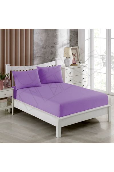 Umateks King Size Elastic Sheet Set 2 Pillowcases