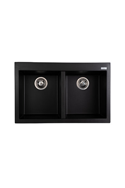 Vosh Granit Evye Grande Series Siyah 78 X 50 Cm (2 GÖZ)