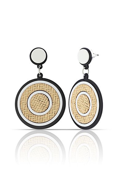 Duke Nickle Round Earrings Rdpk5125