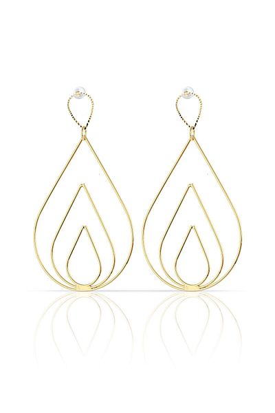 Duke Nickle 3 Pieces Drop Earrings Rdpk5095