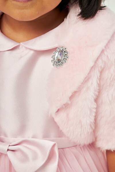 Jolanda PLUSH GIRL'S FUR BOLERO