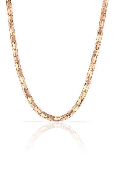 Duke Nickle Barley Cut Rose Necklace Rdkl2092