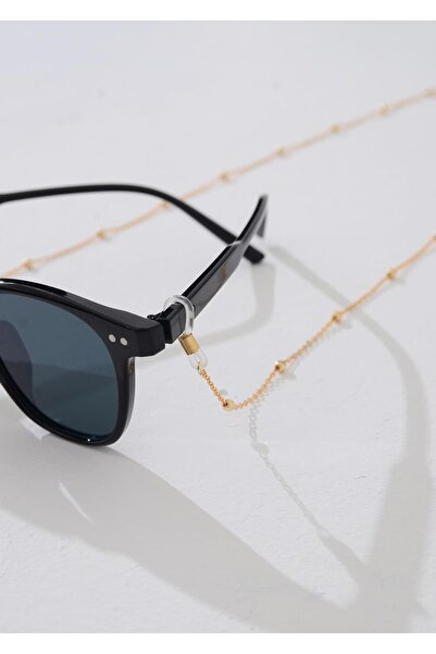 Duke Nickle Gold Beaded Glasses Chain