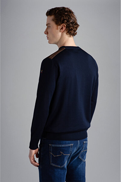 PAUL&SHARK MEN'S KNITTED ROUNDNECK C.WWOOL
