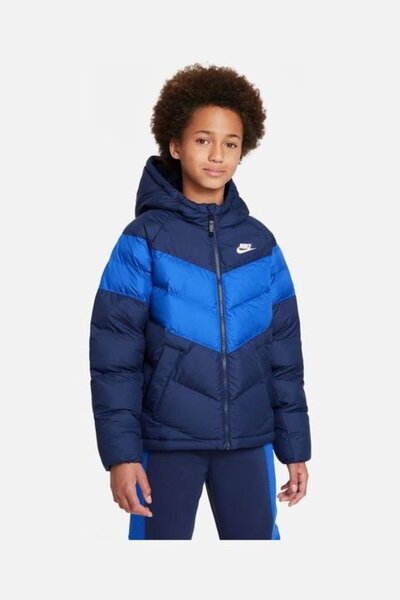 Nike Sportswear Synthetic-Fill FW22 Full-Zip Hoodie Çocuk Mont