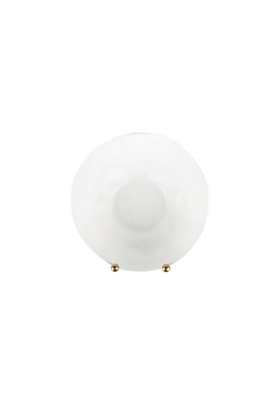 Mikasa Moor White Gold Bulk Large Porcelain Bowl 23x10cm