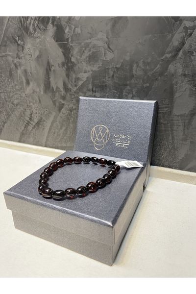 Amber by Mazukna Flexible and Free Cut Brown Bracelet - Youth and Adult, Certified