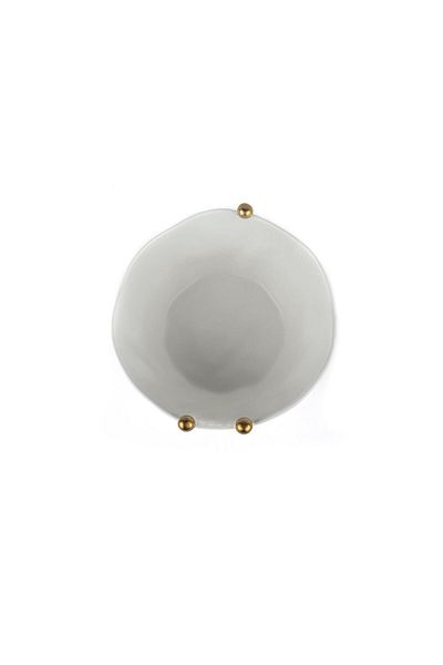 Mikasa Moor White Gold Bulk Porcelain Bowl 20x13cm