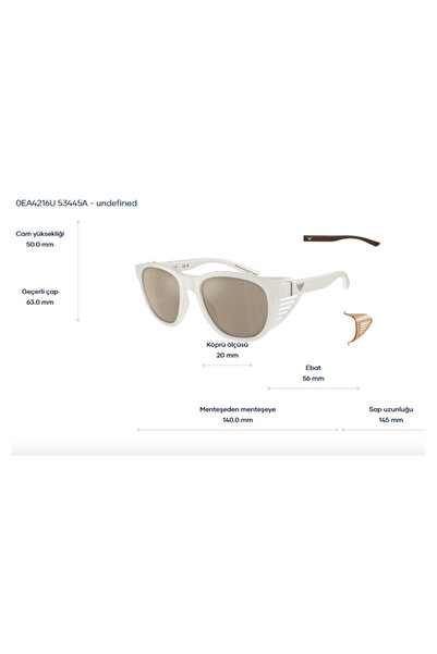 Emporio Armani Sunglasses - Model 4216 53445A 56