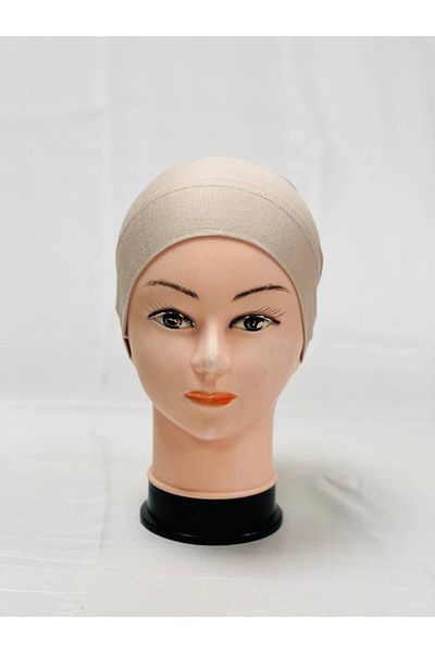 AWAM SILK Awam Silk Open Top Plain Combed Cotton Bonnet