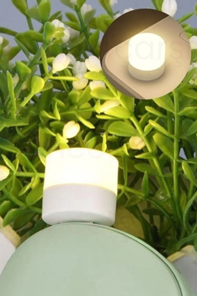 GüncelÇarşı Taşınabilir USB Mini Led lamba, Mini gece lambası, Kitap Okuma Lambası, Loş Ortam Işığı, Beyaz Işık