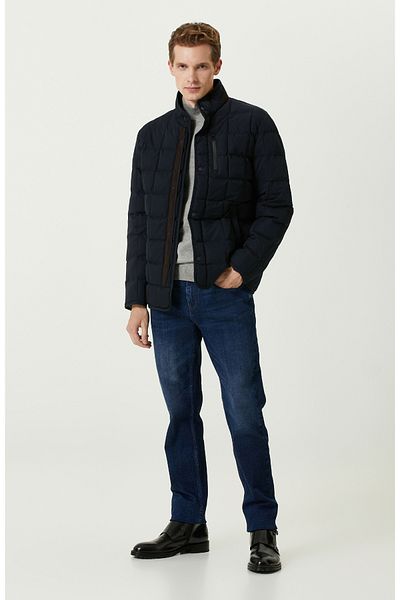 Network Gray Melange Half Turtleneck Sweater