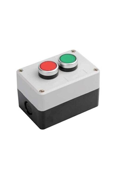 Motorobit Acil Stop ve İkili Kırmızı Yeşil Push Buton Kutusu