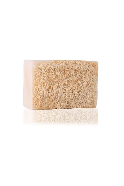 ComesCosmetic صابون حليب الحمار من ألياف اليقطين الطبيعية 100%