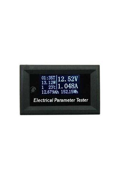Motorobit 100V 10A 7in1 Dijital Voltmetre Ampermetre - Zaman Sıcaklık Watt Ölçer