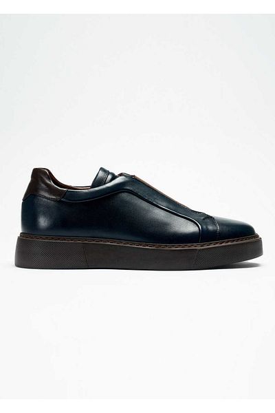 Boris Becker Navy Blue Color Sneakers