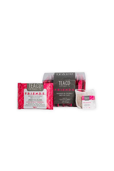Tea Co Friends - Exotic Fruit Tea Muslin Bag