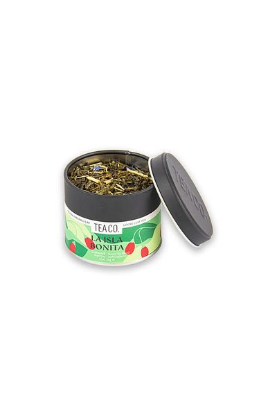 Tea Co La Isla Bonita - Green Tea with Gojiberry 25 Gr Tin Box