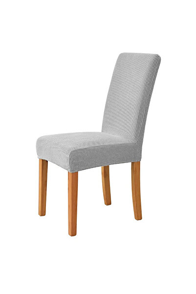 Buem Pitikare Desenli Likralı Sandalye Kılıfı Esnek Lastikli Sandalye Örtüsü