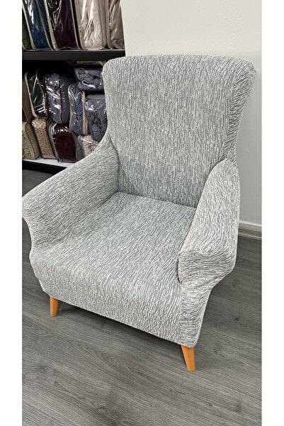 uzhanem Еластична жакардова бавовняна стрейч-тканина - пральний чохол для крісла (для одномісного крісла)