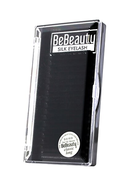 Bebeauty Takma İpek Kirpik 6000 Kök Classic Seri D 0.10 Long Box (14-15-16)