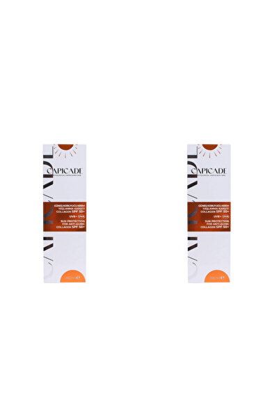 Capicade Spf50+ Collagen Güneş Koruyucu Krem 100ml 2 li