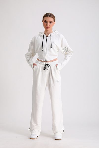 WESTBRAND Embroidered Hooded Crop Set