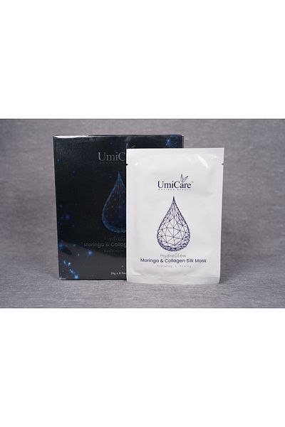 umicare Maxpine Moringa & Collagen Silk Mask "collagen silk mask" 6 pieces