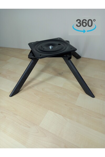 BARERMO Picior de canapea pivotant de 22 cm, picior de canapea, picior pivotant, picior de berjer, berjer pivotant, canapea pivotant,