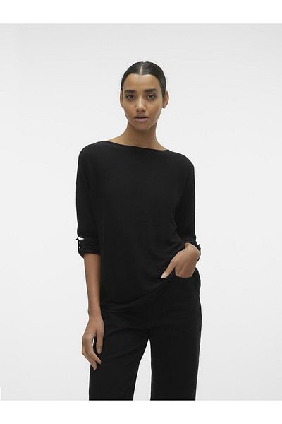 Vero Moda Strickpullover U-Boot Ausschnitt Kazak