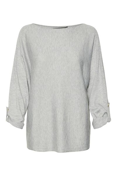 Vero Moda Strickpullover U-Boot Ausschnitt Pullover