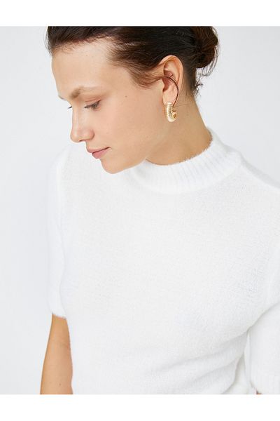 Koton Short Sleeve Knitwear Sweater