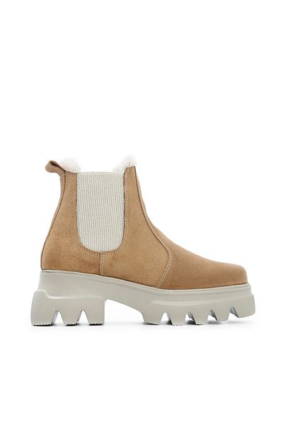 Tamer Tanca Tamer Tanca Women's Genuine Leather Daily Boots 810 368-002 Byn Boots Sk21-22