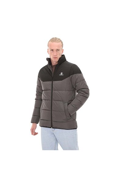 lumberjack M-ADALBERT COLORBLOCK ΠΑΛΤΟ - ΓΚΡΙ - M - ST06877-ΓΚΡΙ-M