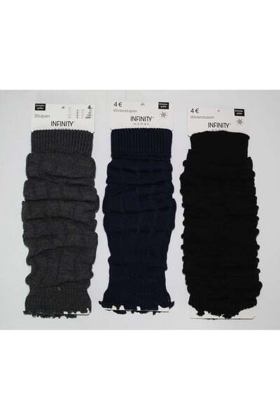 Murat Çorap LACİVERT FÜME SİYAH 3 ADET Premium Kalın Aerobik Tozluk Bot Çorabı