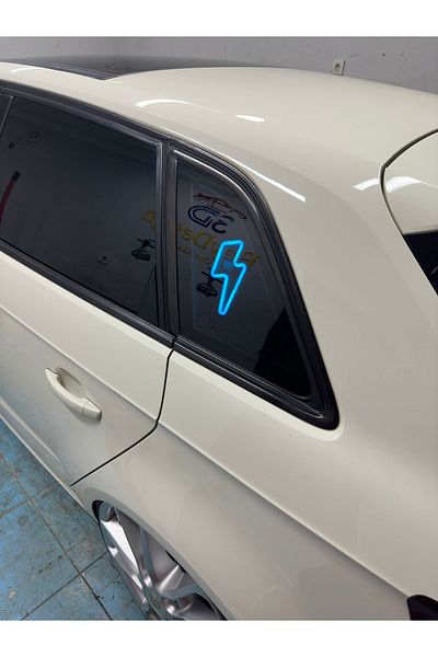 3dbaydesign Car Interior Neon Led Lights Decor Lighthouse (12 Volt Suction Cups Ice Blue)