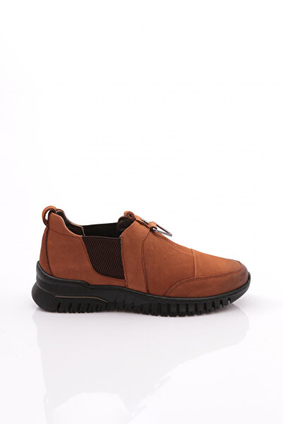 DGN Women's Comfort Shoes Tan Nubuck Genuine Leather 465221015