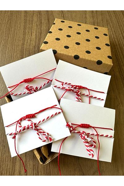 EKA TASARIM New Year's New Year's Bracelet Gift 4 Pieces