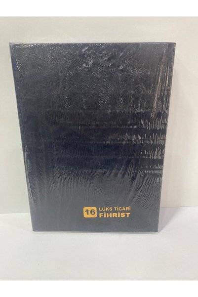 Gülpaş 174 TİCARİ FİHRİST 20X28 (TERMO DERİ KAPAK) 16 LI Lacivert
