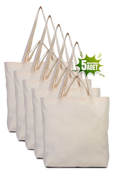 Pamusan Raw Cloth Shopping Bag (5 Pcs)