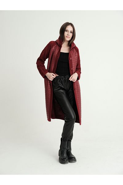 Zm Giyim Delenna model quilted coat look hirka