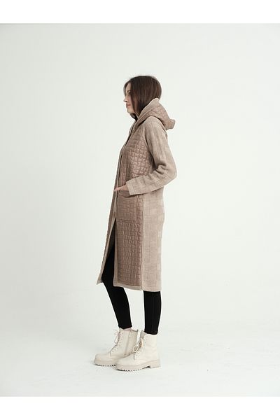 Zm Giyim Delenna model quilted coat look hirka