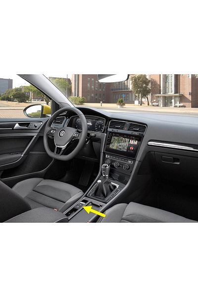 Bisra VW Golf 7.5 2017-2020 Compatible Electronic Hand Brake Button Auto Hold 5G0927225D