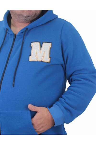 Starbattal Sweat με φερμουάρ μεγάλου μεγέθους M 23217 SAKS