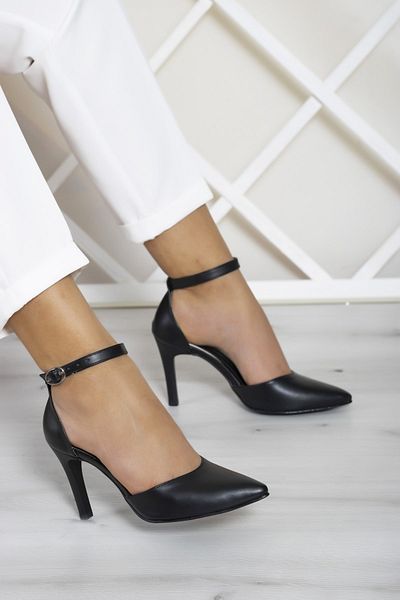 Erkan Saçmacı Sindy Black Vegan Stiletto