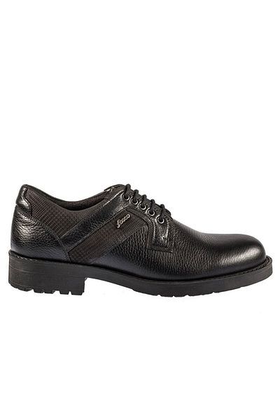 Fosco Lace-up Black Thermo Sole Men's Warm Lining Winter Shoes 7576 551 820