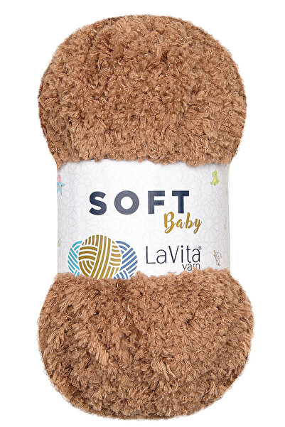 LaVita Yarn Fir moale pentru tricotat manual 100% poliester moale 100gr (7120...